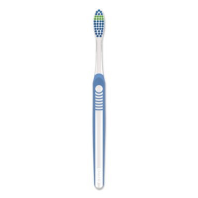 Advanced Clean Soft Bristle Toothbrush, Randomly Assorted Colors, 72/Carton