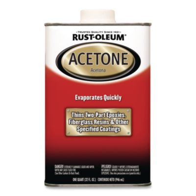 Acetone, 1 Qt Can, 4/Carton