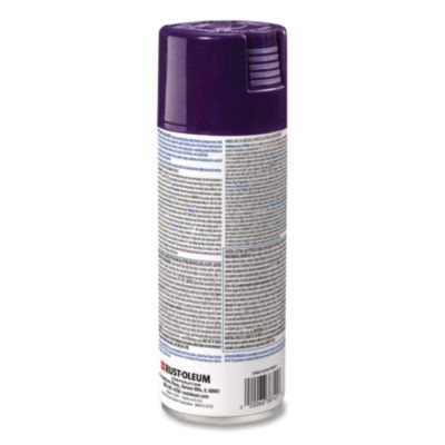 Painter's Touch 2X Ultra Cover Spray Paint, Gloss Purple, 12 Oz Aerosol Can, 6/Carton