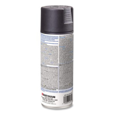 Painter's Touch 2X Ultra Cover Spray Paint, Satin Canyon Black, 12 Oz Aerosol Can, 6/Carton