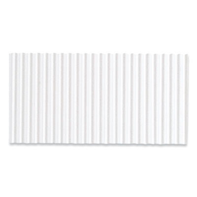 Corobuff Corrugated Paper Roll, 48" X 25 Ft, White