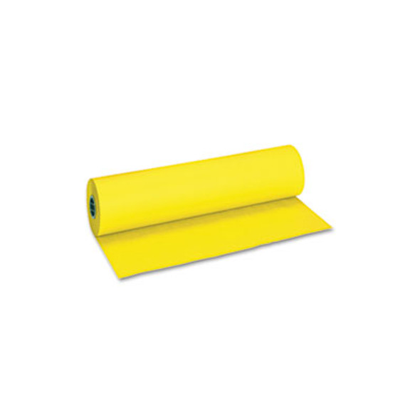 Decorol Flame Retardant Art Rolls, 40 Lb Cover Weight, 36" x 1000 Ft, Sunrise Yellow