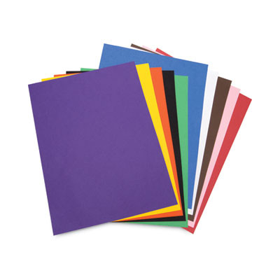 Tru-Ray Construction Paper, 76 Lb Text Weight, 18 x 24, Assorted, 50/Pack