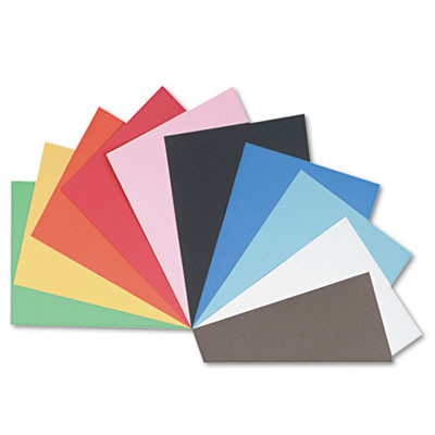 Tru-Ray Construction Paper, 76 Lb Text Weight, 18 x 24, Assorted, 50/Pack