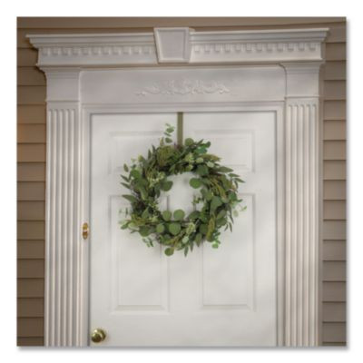 Eucalyptus And Baby's Breath Spring Wreath, 22" Diameter x 5" h, Green