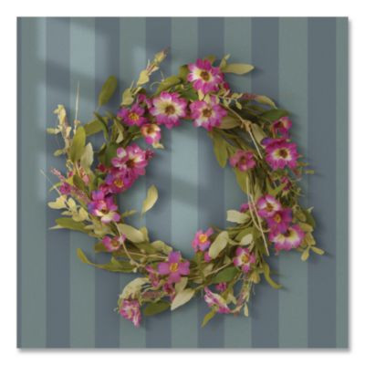 Garden Accents Purple Daisy Wreath, 20" x 3", Purple