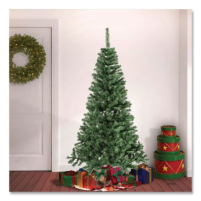 Linden Spruce Tree, 37" x 37" x 72", Green Tree, Green Tree Stand