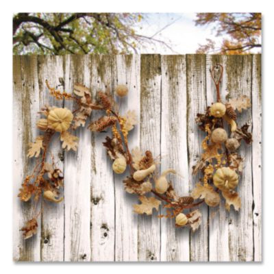 Fall Garland, 72" Long, White