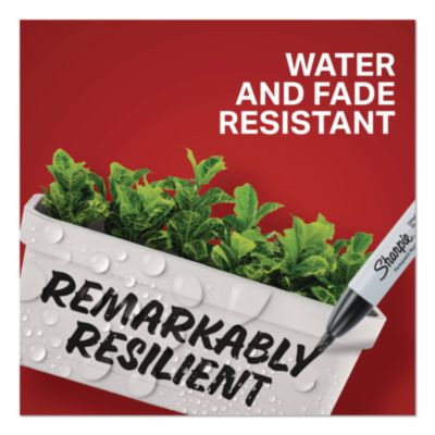 Chisel Tip Permanent Marker Medium Chisel Tip, Assorted Colors, 4/Pack