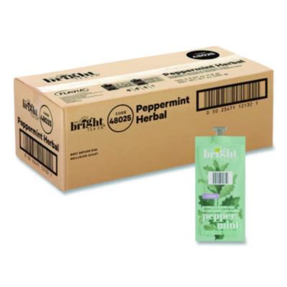 Tea Freshpack Pods, Peppermint Herbal, 0.07 Oz, 100/Carton