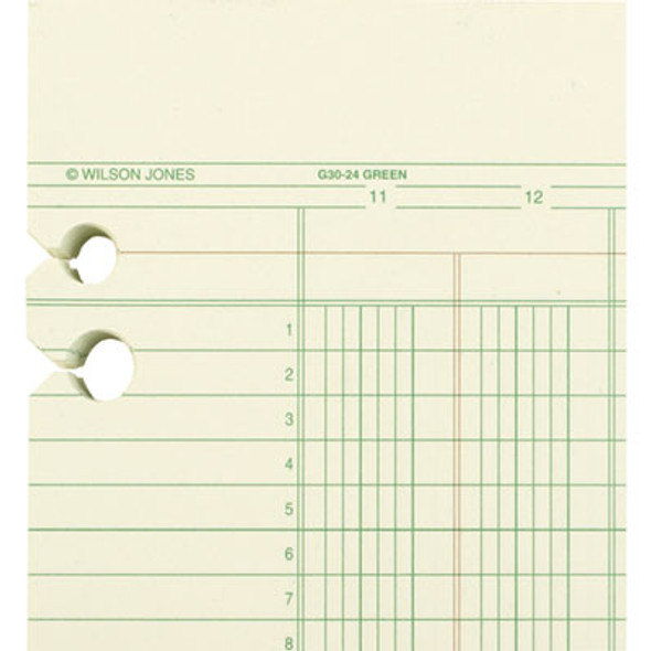 Accounting Sheets, 24 Columns, 11 X 14, Green, Loose Sheet, 100/Pack