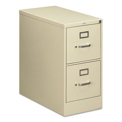 210 Series Vertical File, 2 Letter-Size File Drawers, Putty, 15" X 28.5" X 29"