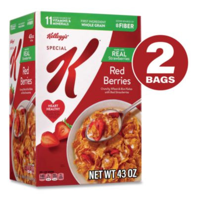 Special K With Berries Cereal, 2 Bags/Box, 43 Oz Box