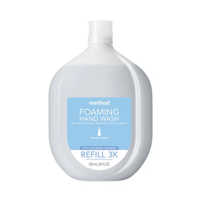 Foaming Hand Wash Refill Tub, Sweet Water Scent, 28 Oz, 4/Carton