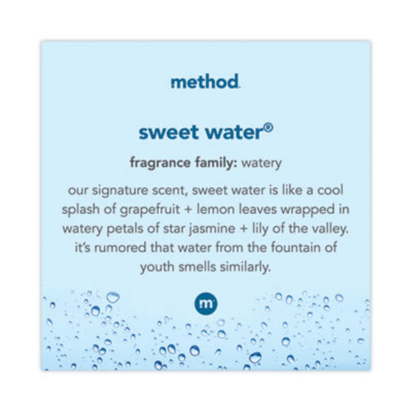 Gel Hand Wash Refill Tub, Sweet Water Scent, 34 Oz, 4/Carton