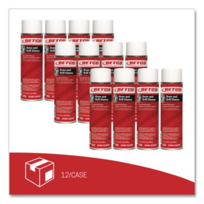 Oven And Grill Cleaner, 19 Oz Aerosol Can, 12/Carton