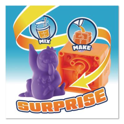 Squishies Kids' Activity Kit With (2) Mystery Character Molds, Ages 6 And Up, 12 Pieces