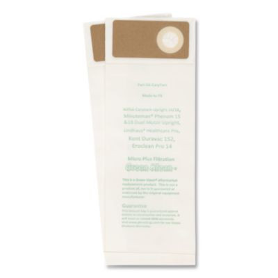 Gk-Carptwn Replacement Bag, 10 Bags/Pack, 10 Packs/Carton