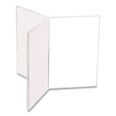 Tabletop Brochure Holder, 4 x 6 Insert, Clear