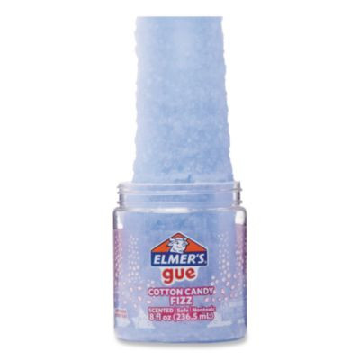 Gue Premade Slime Variety Pack, 8 Oz, Cherry Slushie/Cotton Candy Fizz/Glassy Clear/Night Owl, 4/Pack