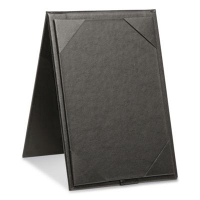 Table-Top Menu Holder, For 4 x 6 Insert, 4.6 x 6.7 Holder, Black