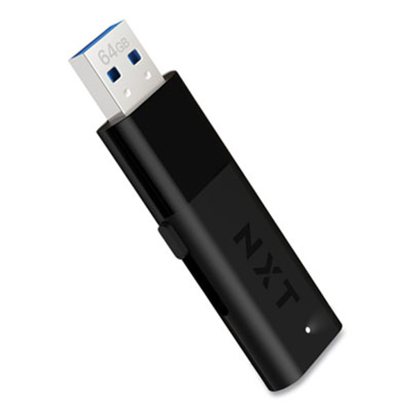 Usb 3.0 Flash Drive, 64 Gb, Black, 2/Pack