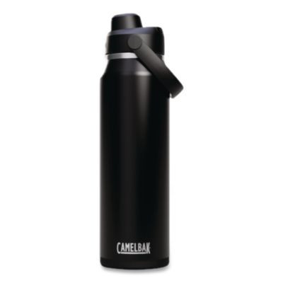 Thrive Chug Vacuum Insulated Stainless Steel Water Bottle, 32 Oz, Black