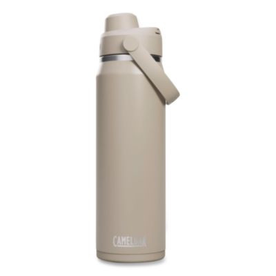 Thrive Chug Vacuum Insulated Stainless Steel Water Bottle, 25 Oz, Stone
