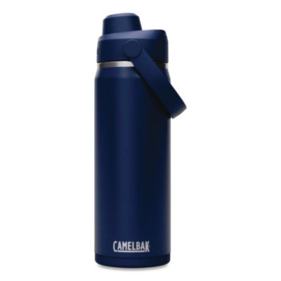 Thrive Chug Vacuum Insulated Stainless Steel Water Bottle, 25 Oz, Navy