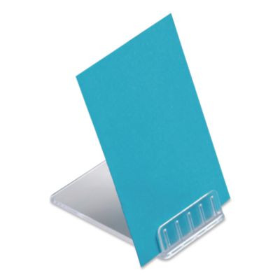 Tabletop Card Holder, Clear