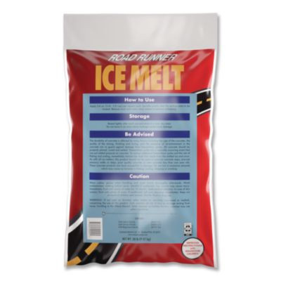 Road Runner Ice Melt, 20 Lb Bag, 100/Pallet