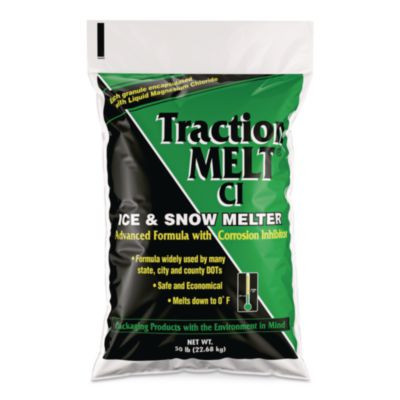 Traction Melt Ci Ice And Snow Melter, 50 Lb Bag, 50/Pallet