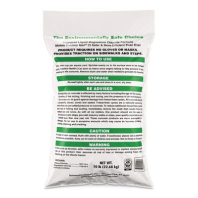 Traction Melt Ci Ice And Snow Melter, 50 Lbs Bag, 50/Pallet