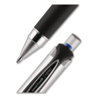 207 Impact Rt Gel Pen, Retractable, Bold 1 Mm, Black Ink, Black Barrel, Dozen