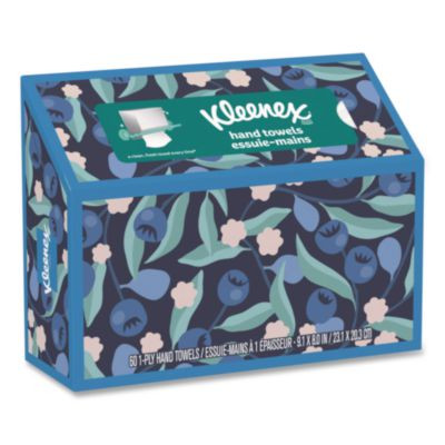 Hand Towels In a Pop-Up* Box, 1-Ply, 6.8 x 9, White, 60/Box, 6 Boxes/Carton