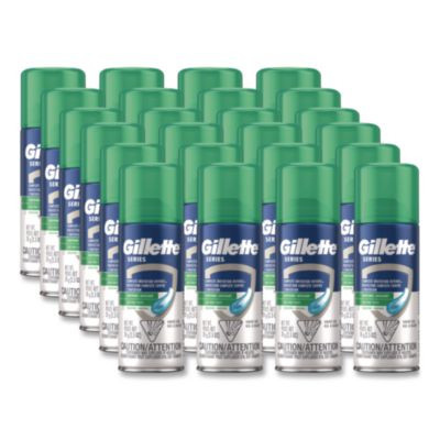 Soothing Shave Gel, 2.5 Oz Can, 24/Carton