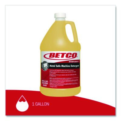 Concentrated All Temperature Metal Safe Machine Detergent, 1 Gal Bottle, 4/Carton
