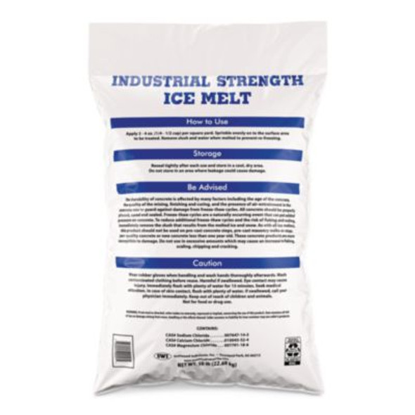 Industrial Stregth Ice Melt, 50 Lb Bag, 50/Pallet