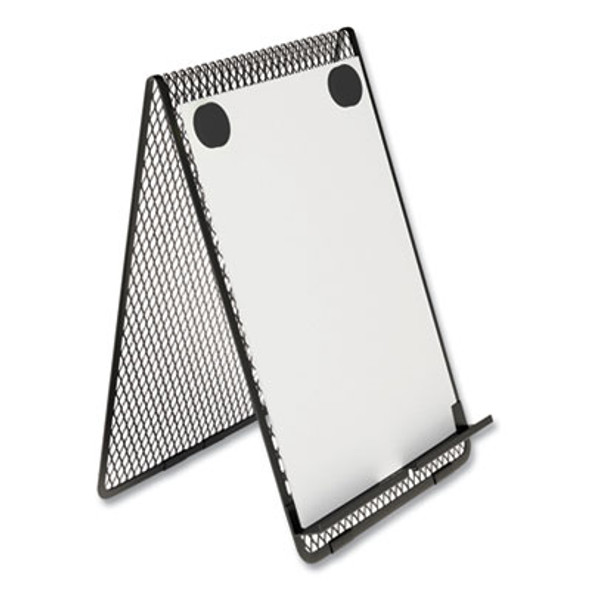 Wire Mesh Copy Holder, Holds Up To Letter Size Sheets, Metal, Black