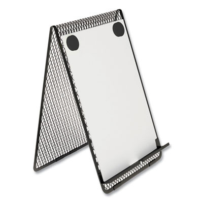Wire Mesh Copy Holder, Holds Up To Letter Size Sheets, Metal, Black