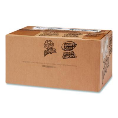 Variety Pack Potato Chips, Sour Cream And Onion/Cheddar Cheese/Original, 0.67 Oz/0.74 Oz Cans, 72/Carton