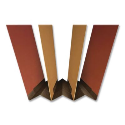 Pressboard Classification Folders, 2/5-Cut Tab, Expands 2.5", 2 Full-Pocket Dividers, 6 Fasteners, Letter Size, Red, 10/Box