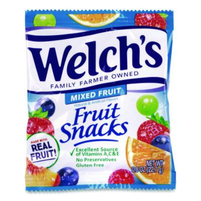 Fruit Snacks, Mixed Fruit, 0.9 Oz Pouch, 40/Box