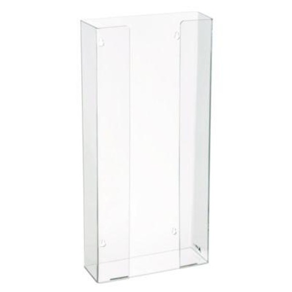 Acrylic Glove Dispenser, Quad Box Capacity, 10.2 x 3.5 x 21.1, Clear