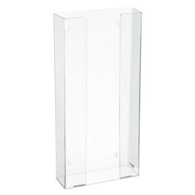Acrylic Glove Dispenser, Quad Box Capacity, 10.2 x 3.5 x 21.1, Clear