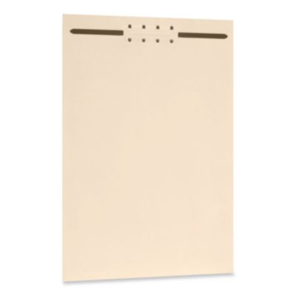 File Divider Set, End Tab: Straight, 1 Fastener, Letter Size, Manila, 100/Box