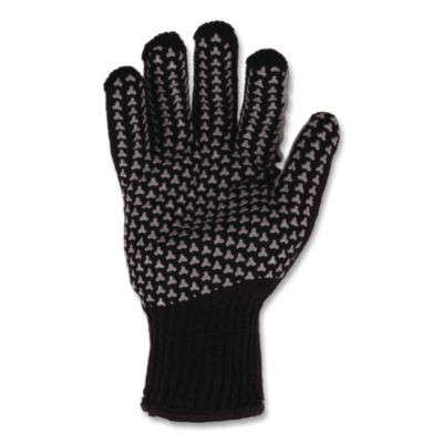Proflex 7402 Thermal Knit Cooler Gloves, 10" Long, Small (7), Black