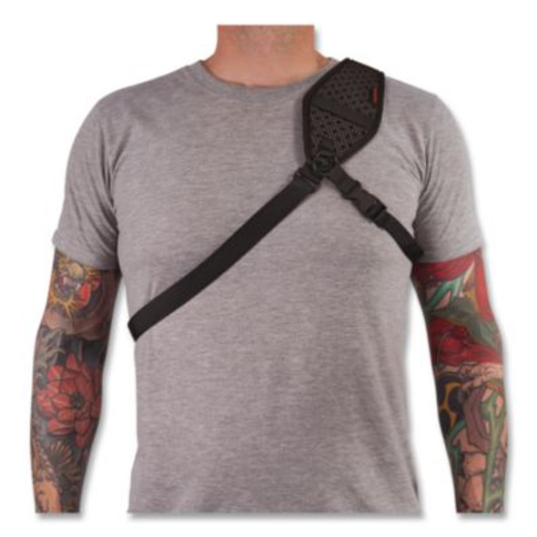 Squids 3143 Barcode Scanner Sling Lanyard, 8.75" Long, Black