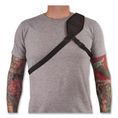 Squids 3143 Barcode Scanner Sling Lanyard, 8.75" Long, Black