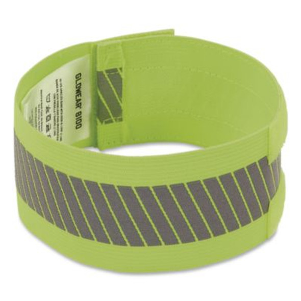 Glowear 8100 Hi-Vis Arm/Leg Band With Hook And Loop, Small/Medium, 2/Pack